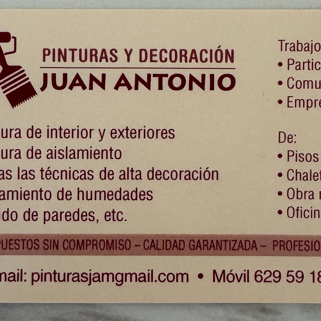 Pinturas y decoración Juan Antonio. — Fotos 1